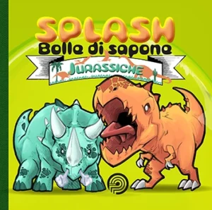 <b>SPLASH</b> <br>bolle di sapone Jurassiche