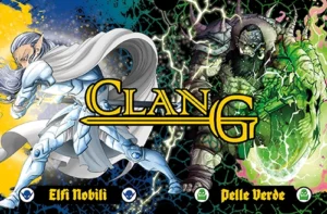 <b>CLANG</b> <br> Elfi Nobili v/s <br> Pelle Verde